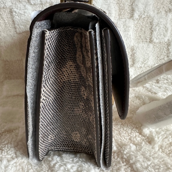 NWT! RARE! Coach C2659 Alie Shoulder Bag In Lizard Women's Crossbody Runway - Picture 3 of 14